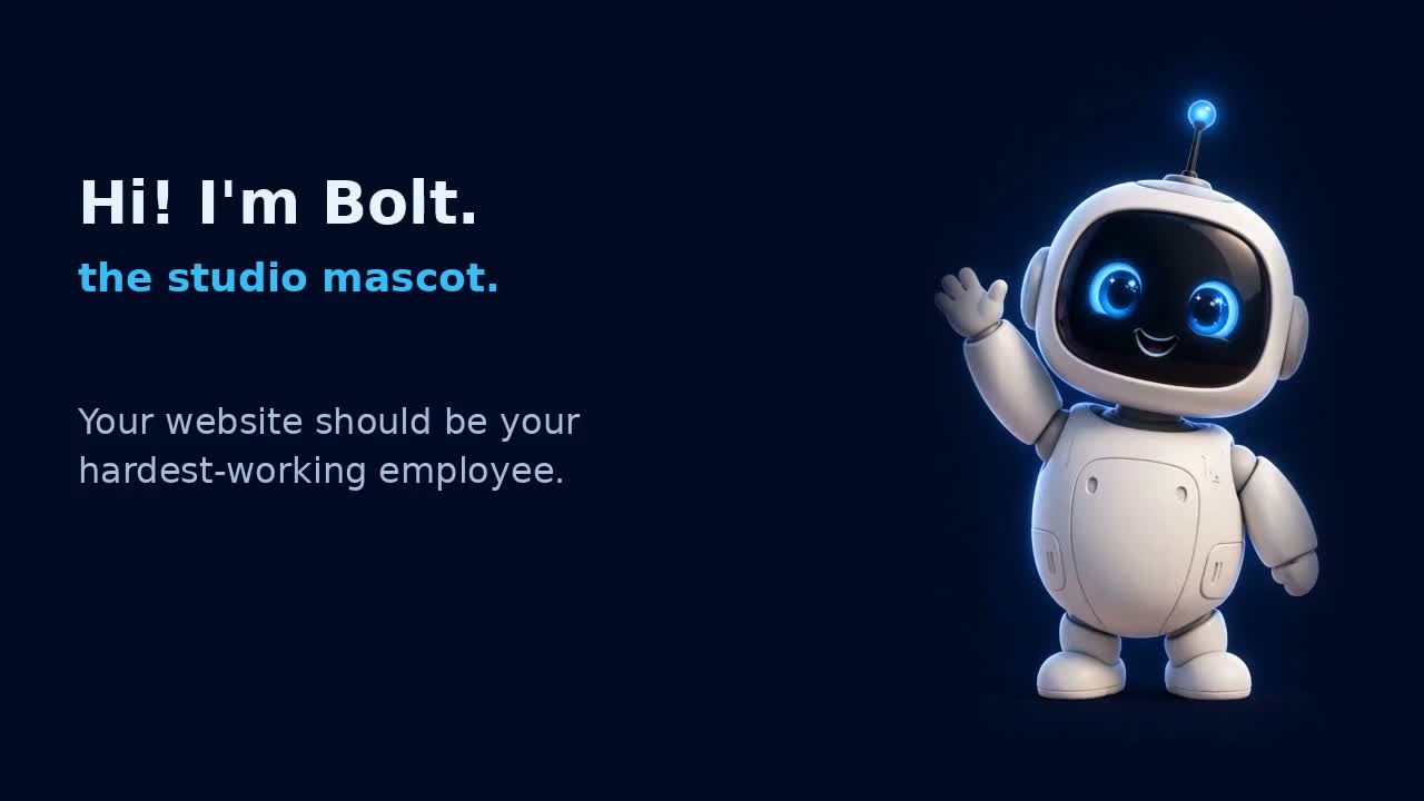 Bolt — the studio film poster